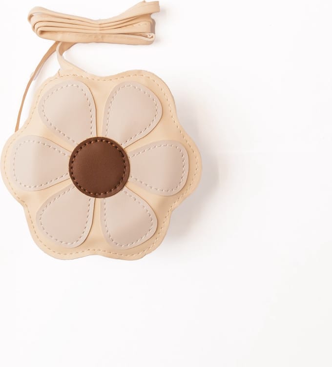 Mrs Ertha schoudertasje - mini wallet - kindertasje - Flower - speelgoed - 15cm