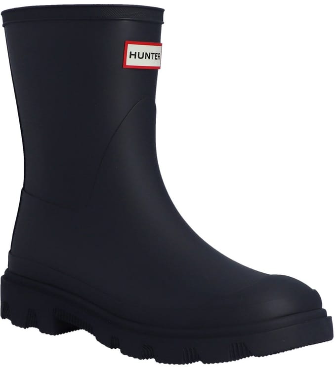 Hunter Downpour Short Boot Unisex Regenlaarzen - Donkerblauw
