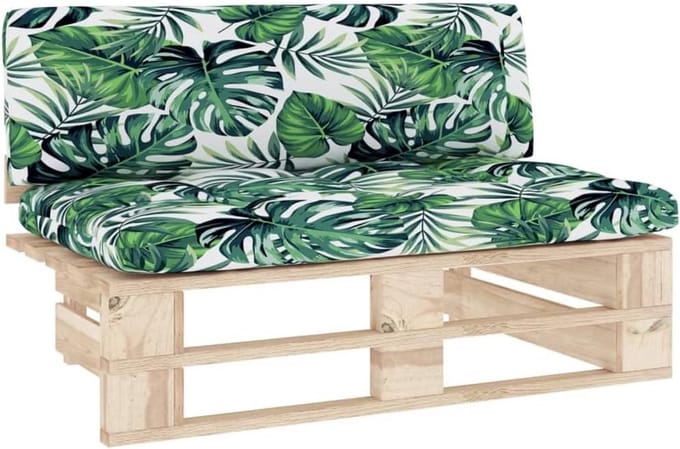 Centrale Houten Pallet Bank voor Tuin en Terras