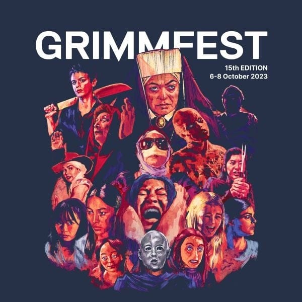 GRIMMFEST STAFF 2023 Women's T-Shirt - Navy - S - Navy blauw