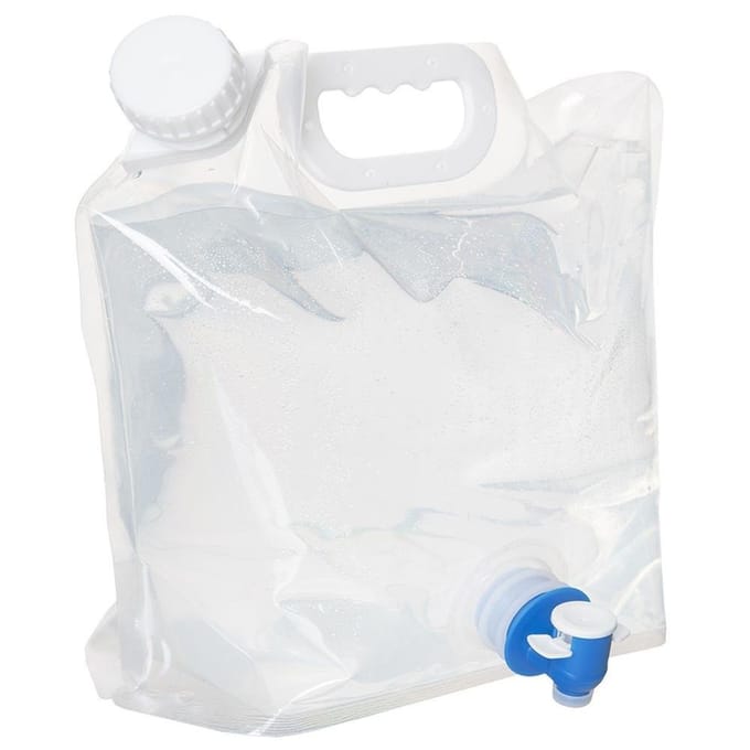 Réservoir d'eau pliable avec robinet 4,8 l