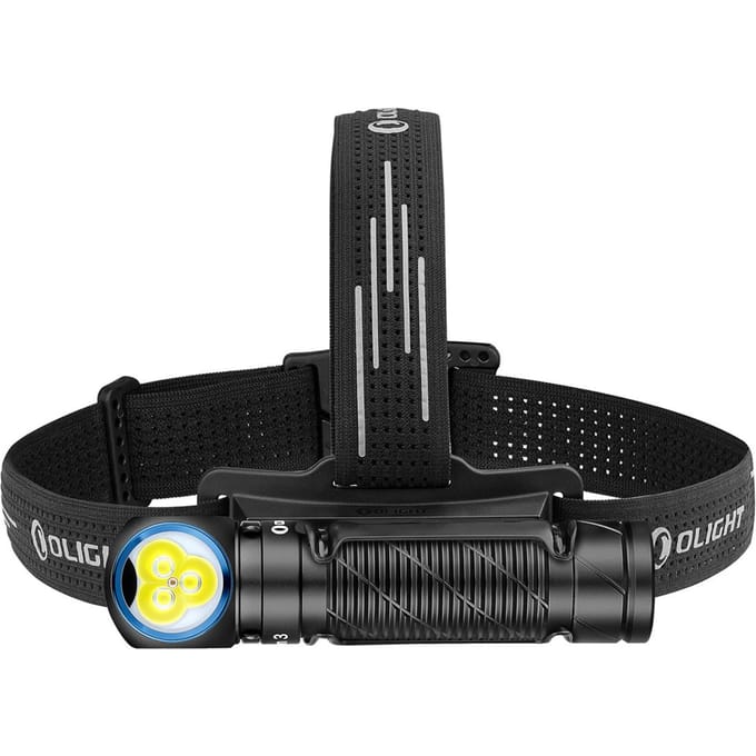 Olight Perun 3 Zwart Oplaadbare Zak- En Hoofdlamp 3000 Lumen