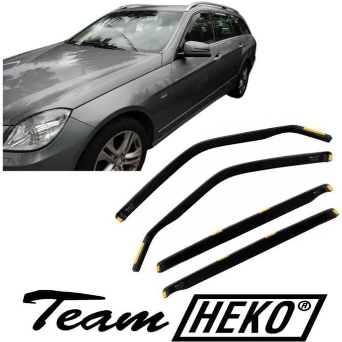 J&J AUTOMOTIVE | Heko Deflecteurs d'air Déflecteurs de Vent Pour Mercedes E Classe S212 Break 2009-2016