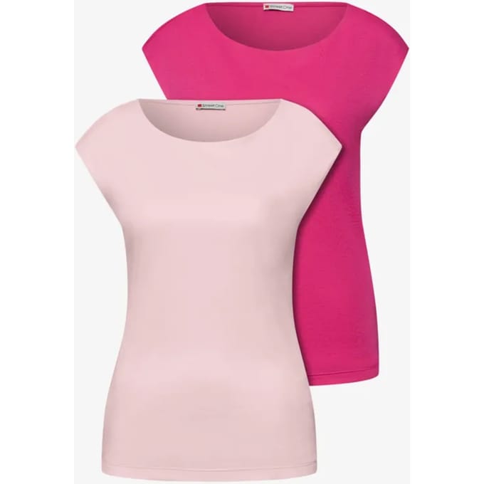 Basic shirts in een 2-pack