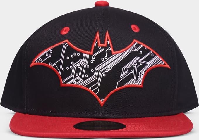 DC Comics Batman Snapback Pet Zwart/Rood