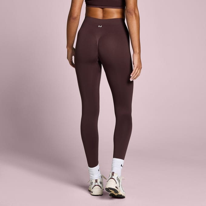 MP Tempo naadloze legging voor dames - Fudgebruin - XL