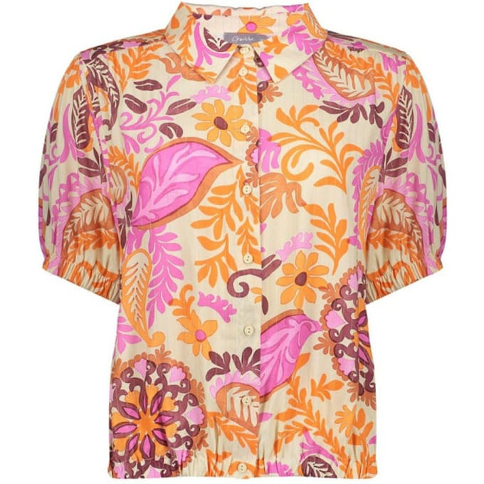 Geisha blouse 63499-20 250 orange/pink/sand