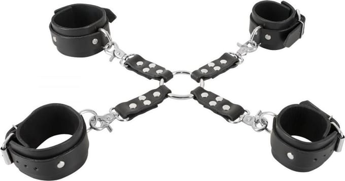 Zado Luxe Leren Bondage Set