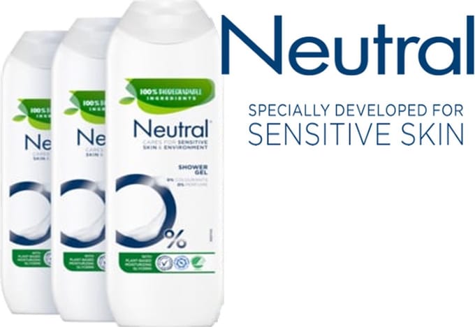 Neutral Douchegel - 3 x 250 ml - Sensitive Skin