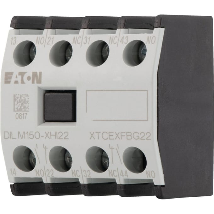 Eaton DILM150-XHI22 Hulpschakelaar 2x NC, 2x NO Opsteekbaar 1 stuk(s)