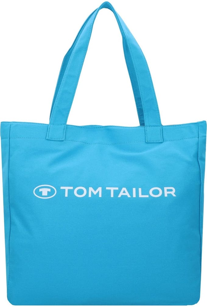 TOM TAILOR Schoudertas Marcy Zip Shopper Türkis Turquoise