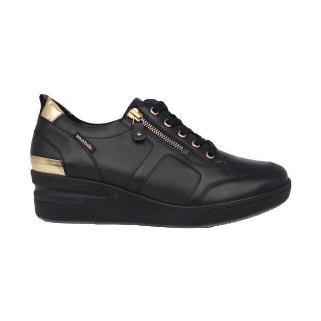 Mephisto Trudie - dames sneaker - Zwart - maat 35.5 (EU) 3 (UK)