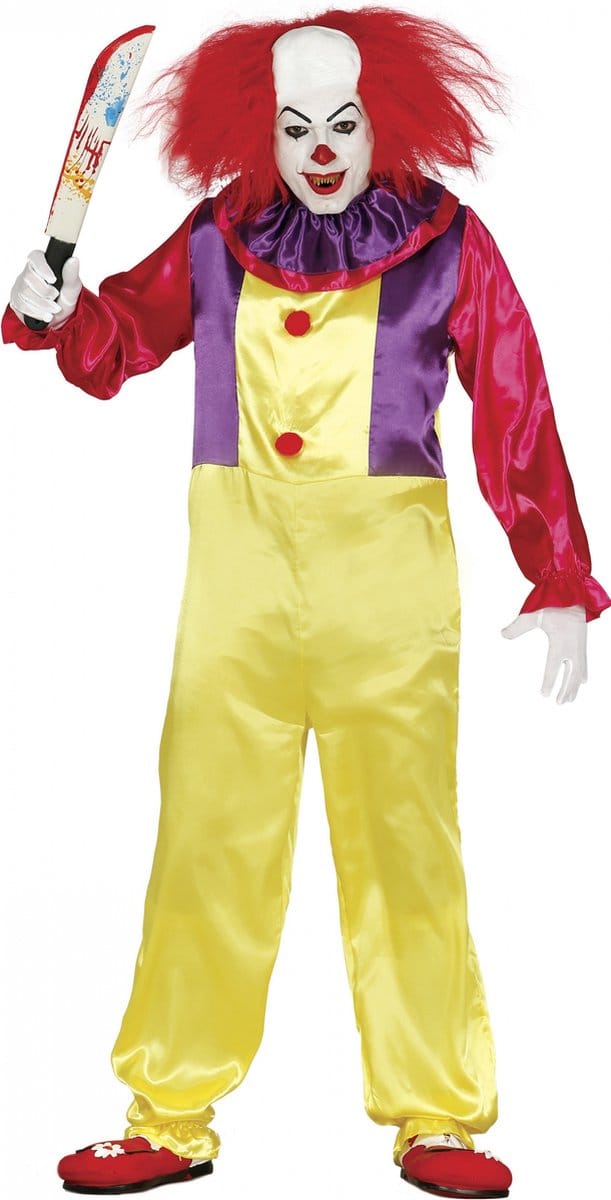 Fiestas Guirca Verkleedkostuum Horror Clown Polyester Maat M