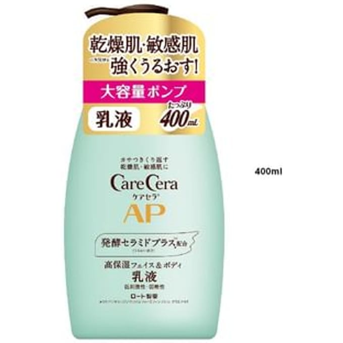 Rohto Mentholatum - Care Cera AP Face & Body Milk 400ml