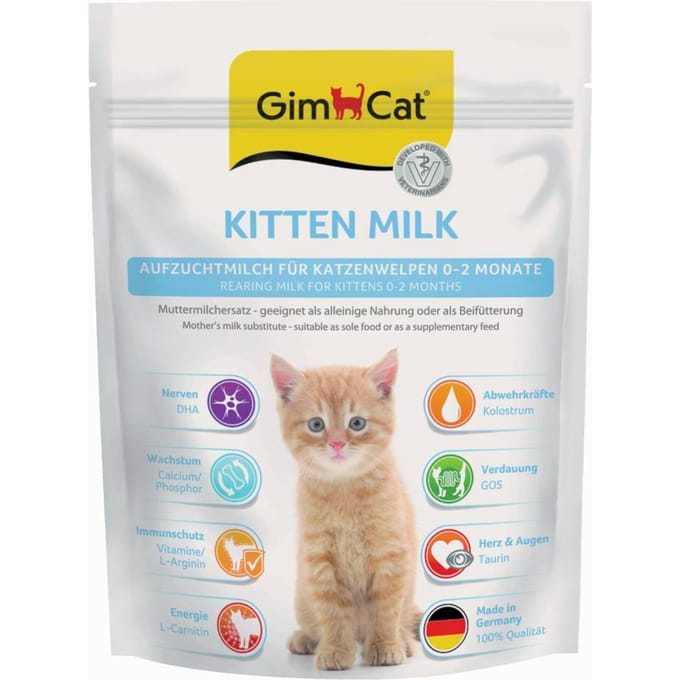 GimCat kittenmelk 0-2 maanden 200g poedervorm
