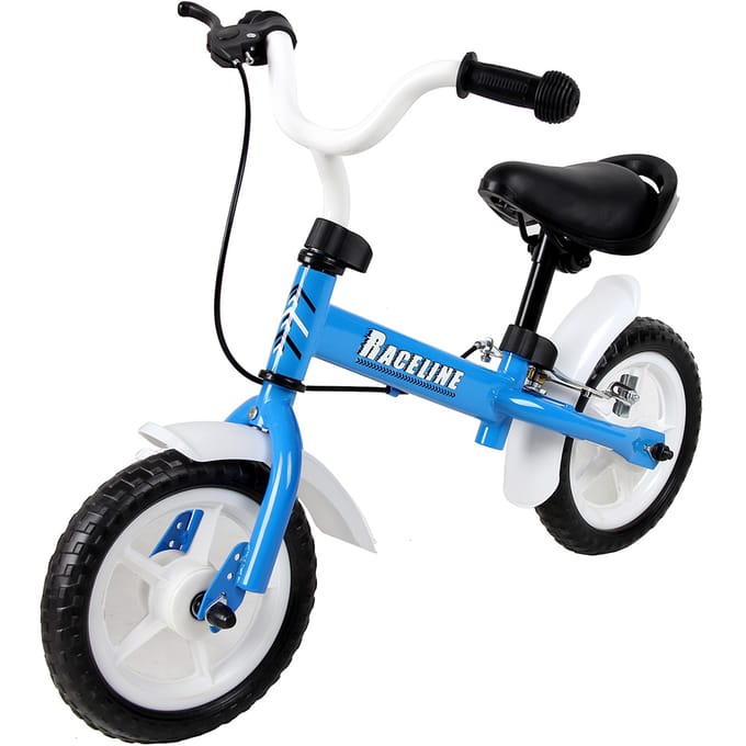 Spielwerk Loopfiets - Verstelbaar Stuur en Zadel Robuust vanaf 3 jaar - Blauw