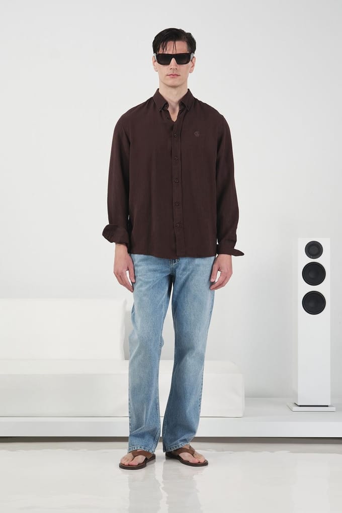 Reguliere Pasvorm Lange Mouwen Shirt