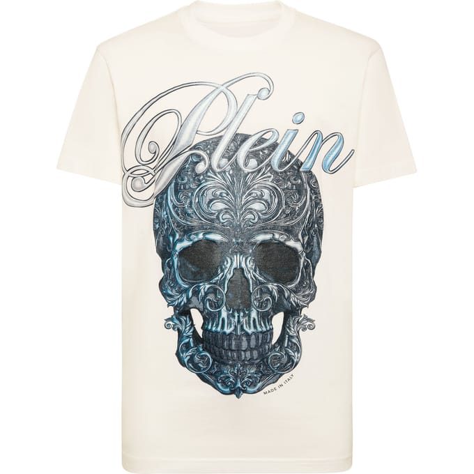 T-Shirt Ronde Hals Ss Skull