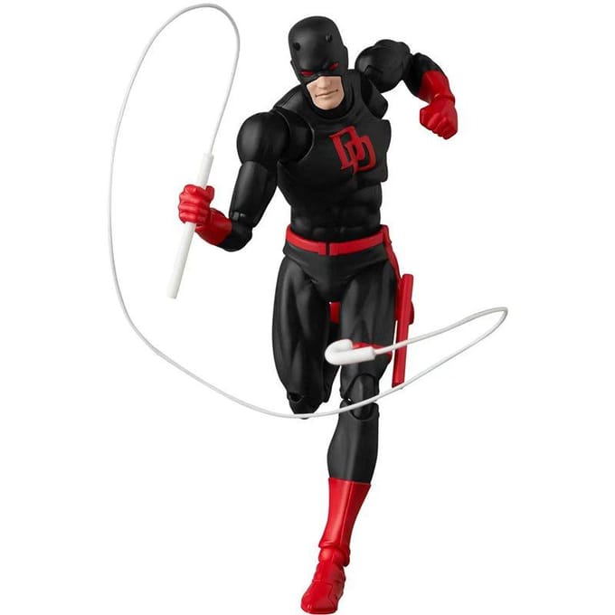 Anime Mafex 223 Comic Versie Daredevil Zwart Gearticuleerde Actiefiguren Verzamelaar Model Beeldje Speelgoed Bureauornament Jongens Cadeaus zwart