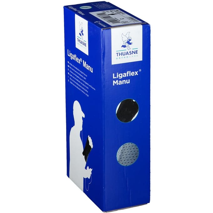 Thuasne Ligaflex Manu Duimbrace / Polsspalk - 3 - Links - Zwart