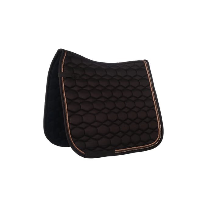 HKM ZADELDEK ROSEGOLD GLAMOUR STYLE Zwart-paars
