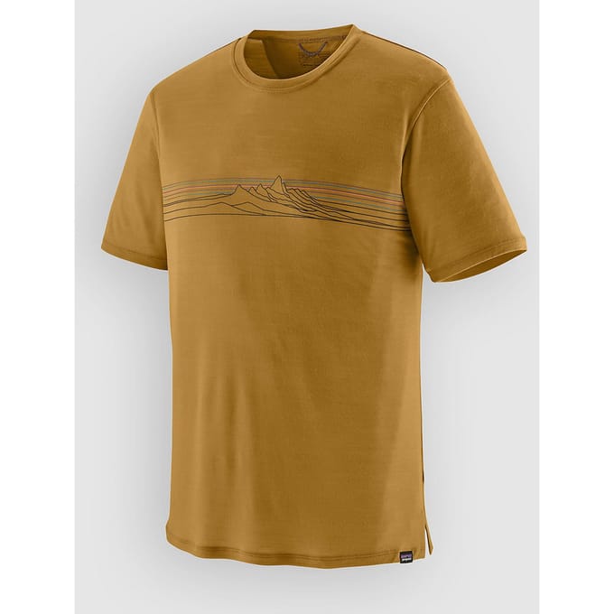 Patagonia Cap Cool Merino Blend - Shirt - Graphic - M