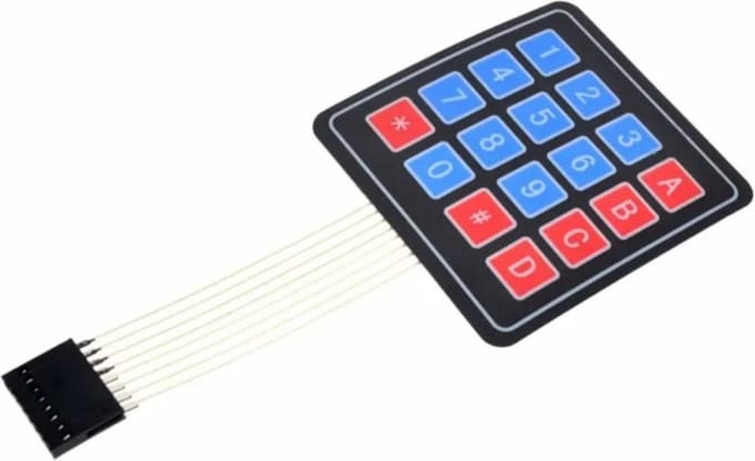 OTRONIC® Membraan 4x4 Matrix keypad switch