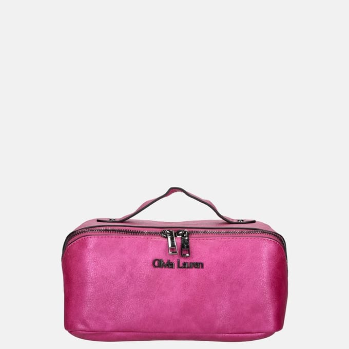 Olivia Lauren Bailey toilettas fushia