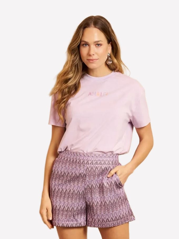 Lofty Manner - T-Shirt Charlie - Lila