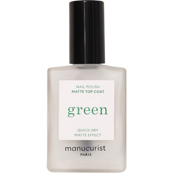 manucurist Paris Nagellak Groene matte toplaag Topcoat Dames 15 ml