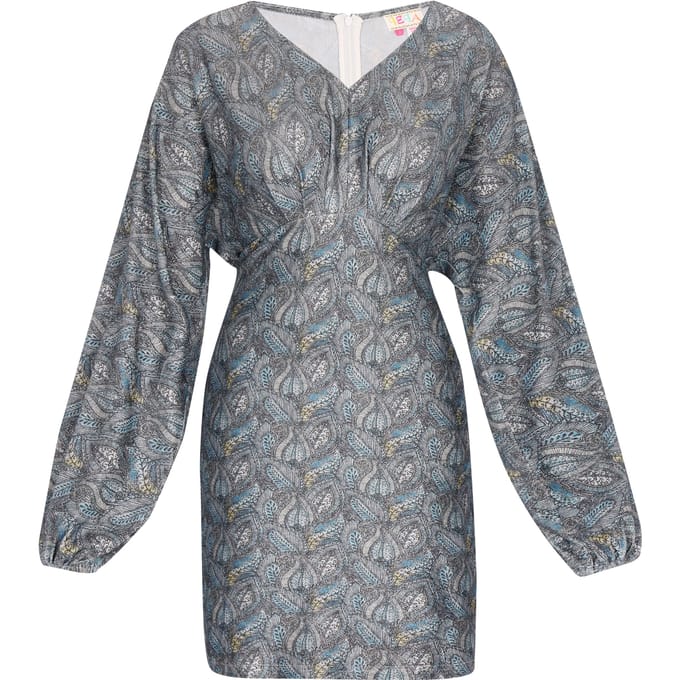 IZIA Jurk Dames Aqua veelkleurig