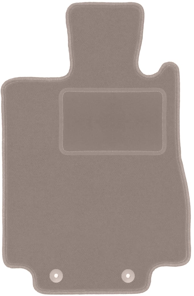 Beige bestuurdersmat voor: Mercedes S W220 lang (1998-2005)