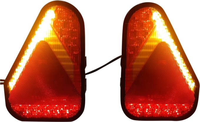 Aspock Earpoint LED links - inclusief mistlamp - 146x219x52,5 mm