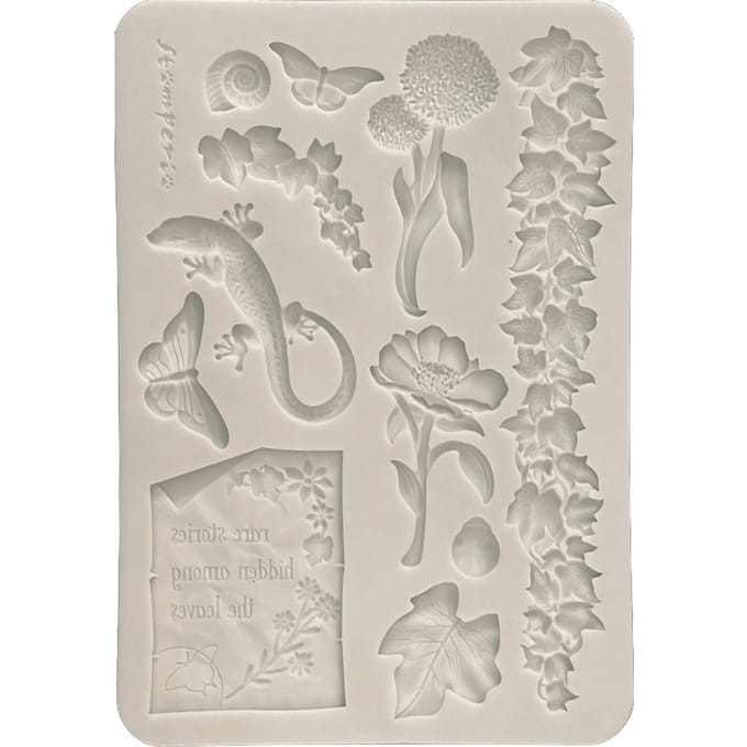 Silicon vorm A5 "All Around - Flowers and Leaves"