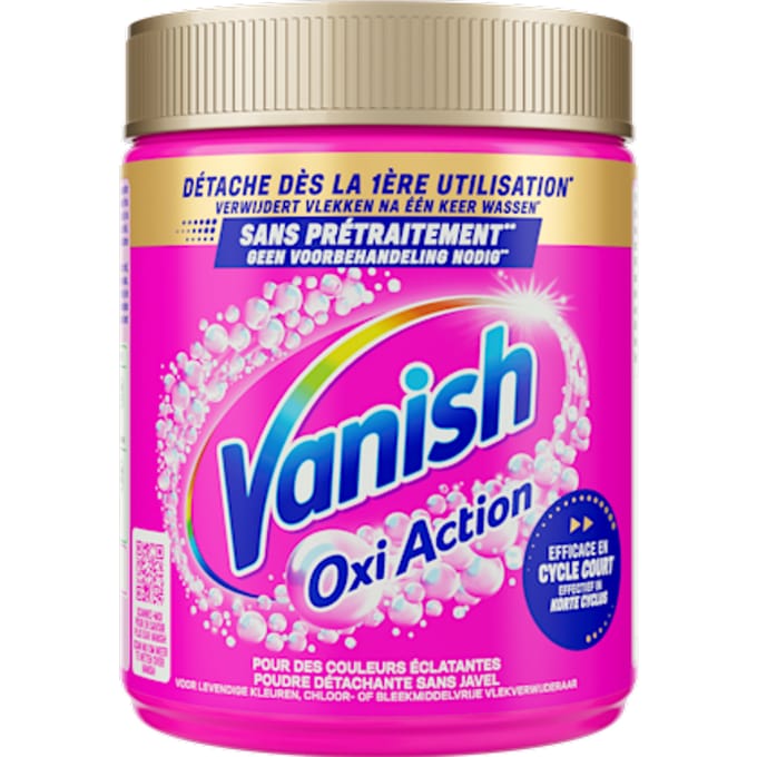 Vanish Pink Laundry Booster Powder 480g