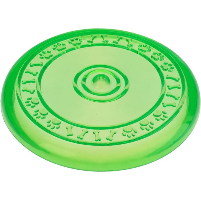 Hondenspeeltje Frisbee uit TPR 3 stuks
