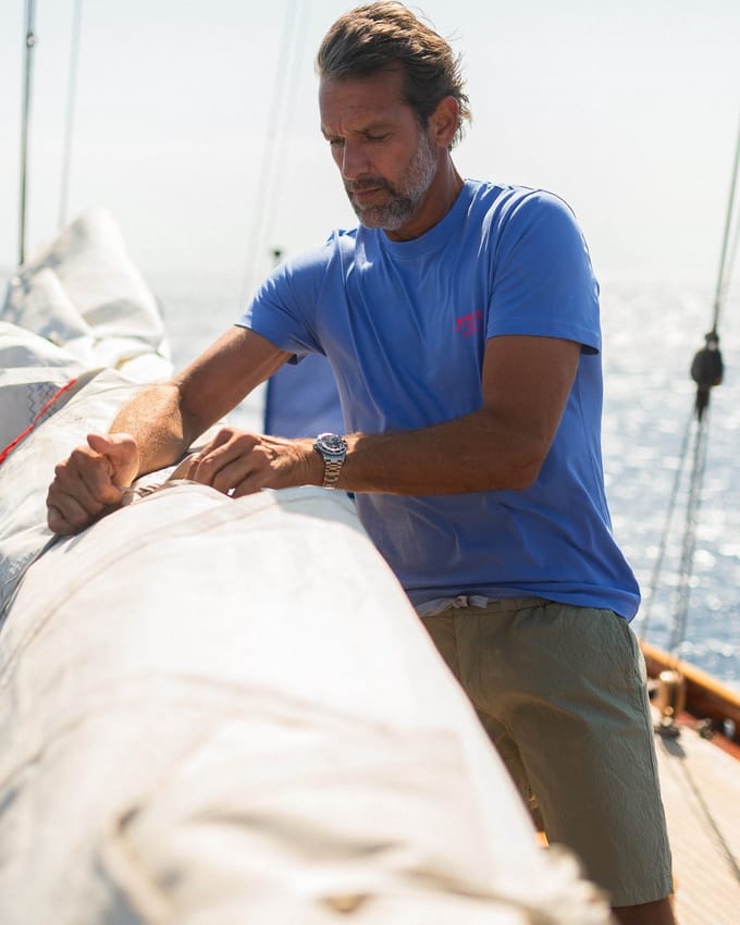 NZA - Taupe linnen chino shorts