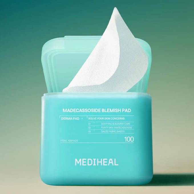 Mediheal Madecassoside Blemish Repair Pad 100 Feuilles white