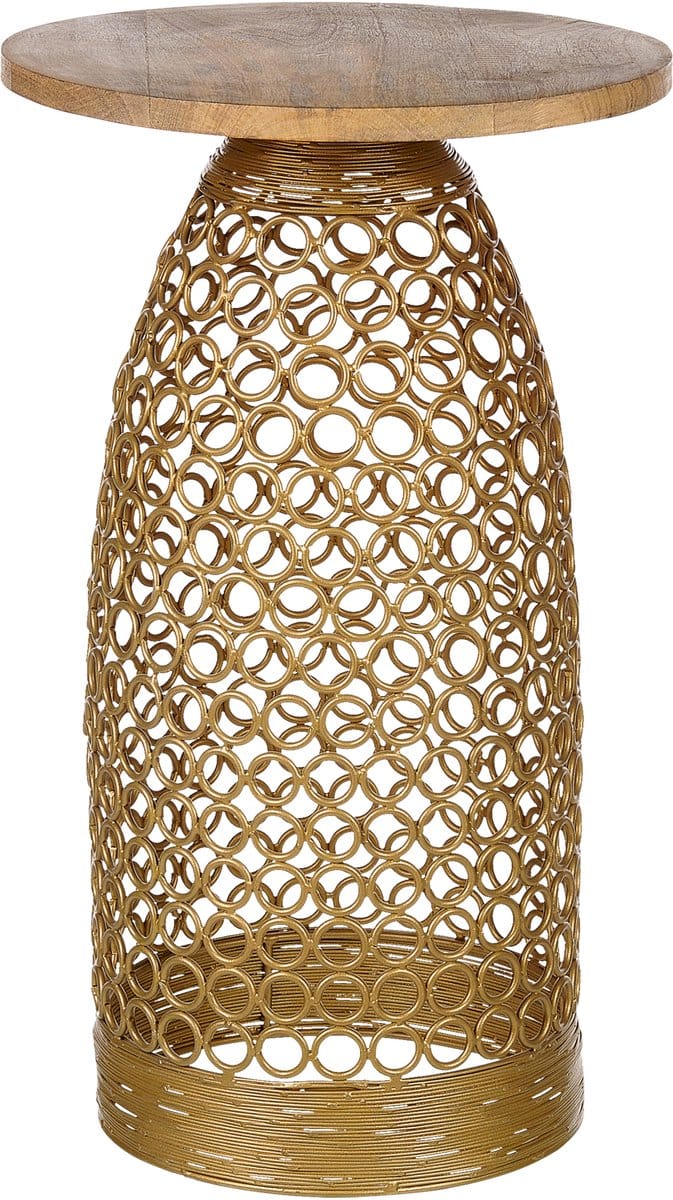 WAIHI - Bijzettafel - Lichte houtkleur - Mangohout
