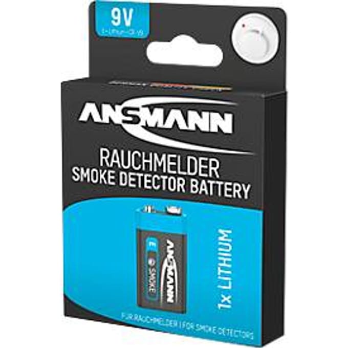 Ansmann E-Block 9V batterij (blok) Lithium 1100 mAh 9 V 1 stuk(s)