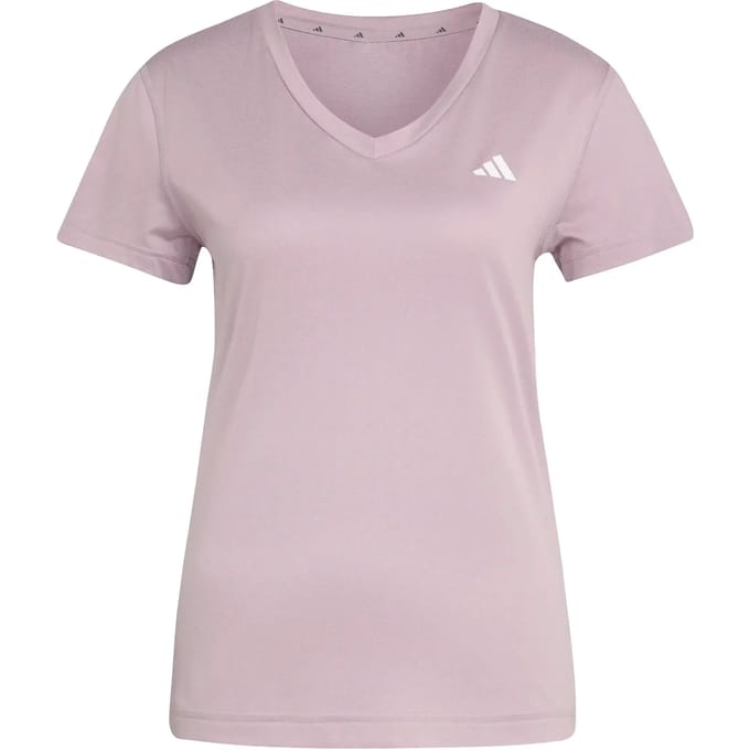 Dames-T-shirt adidas Workout Essentials V-Neck