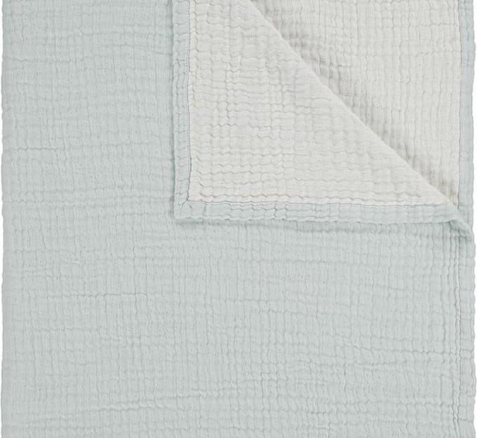 Essenza Melsi - Plaid - 150x200 cm - Iceblue