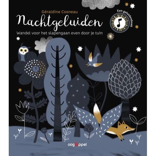 Nachtgeluiden - geluidenboek 3 jr+