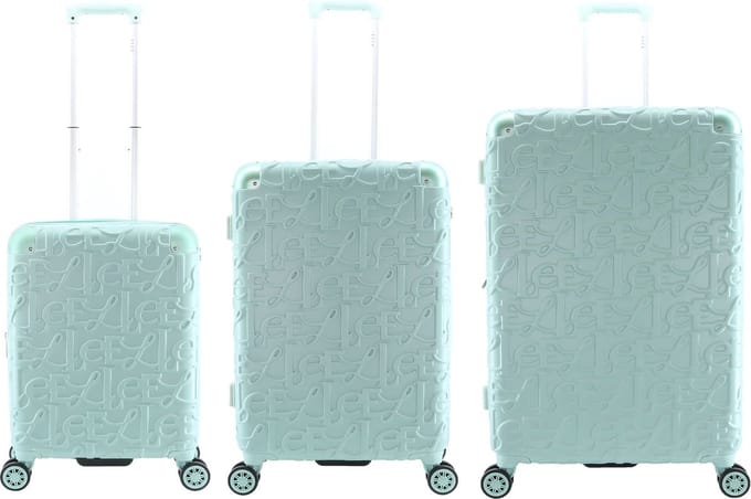ELLE Alors Harde Kofferset 3-delig - S/M/L - Mintgroen - Mintgroen / Set
