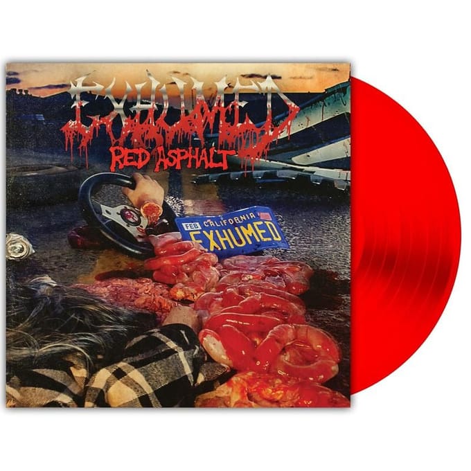 Exhumed LP - Red Asphalt - voor Geen - standaard