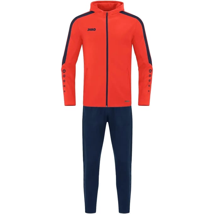 Jako Power Polyesterpak Met Kap Kinderen - Flame / Marine | Maat: 152