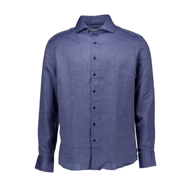 Eterna  Lange Mouw Overhemden Blauw 2576 Xs82
