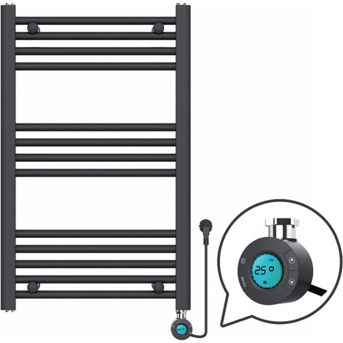 Vtw Living handdoekradiator elektrisch 800 500 mm mat 300 watt
