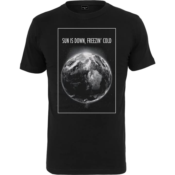 Mister Tee - Freezing Cold Heren T-shirt - S - Zwart