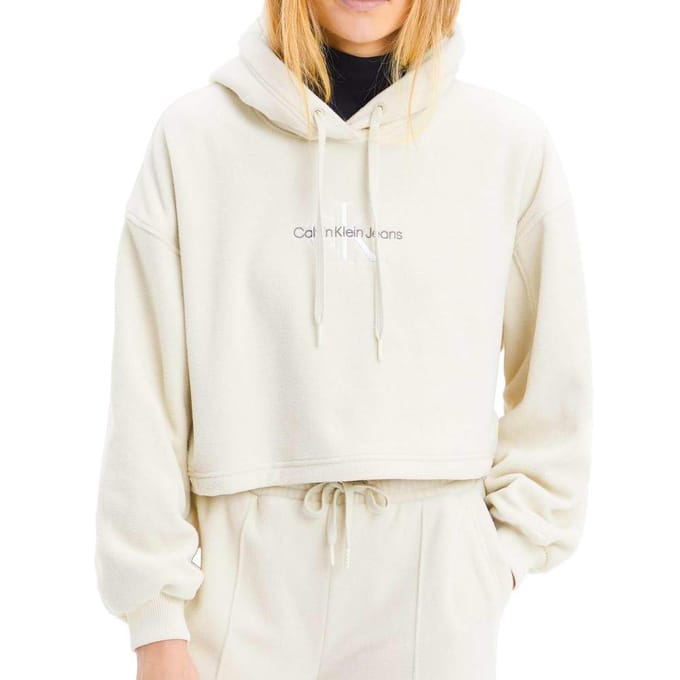 Sweatshirt van Calvin Klein voor dames met klassiek logo op de voorkant
